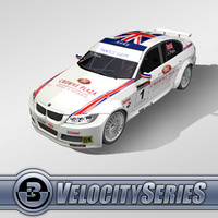 3D Model Download - Race Car - 2007 BMW WTCC